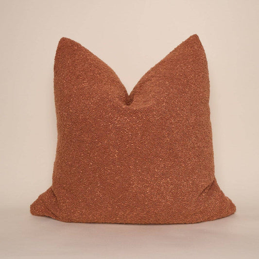 Boucle Pillow: Pumpkin