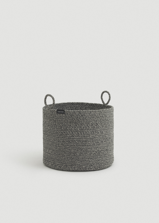 Loops Cotton Rope Basket - Medium