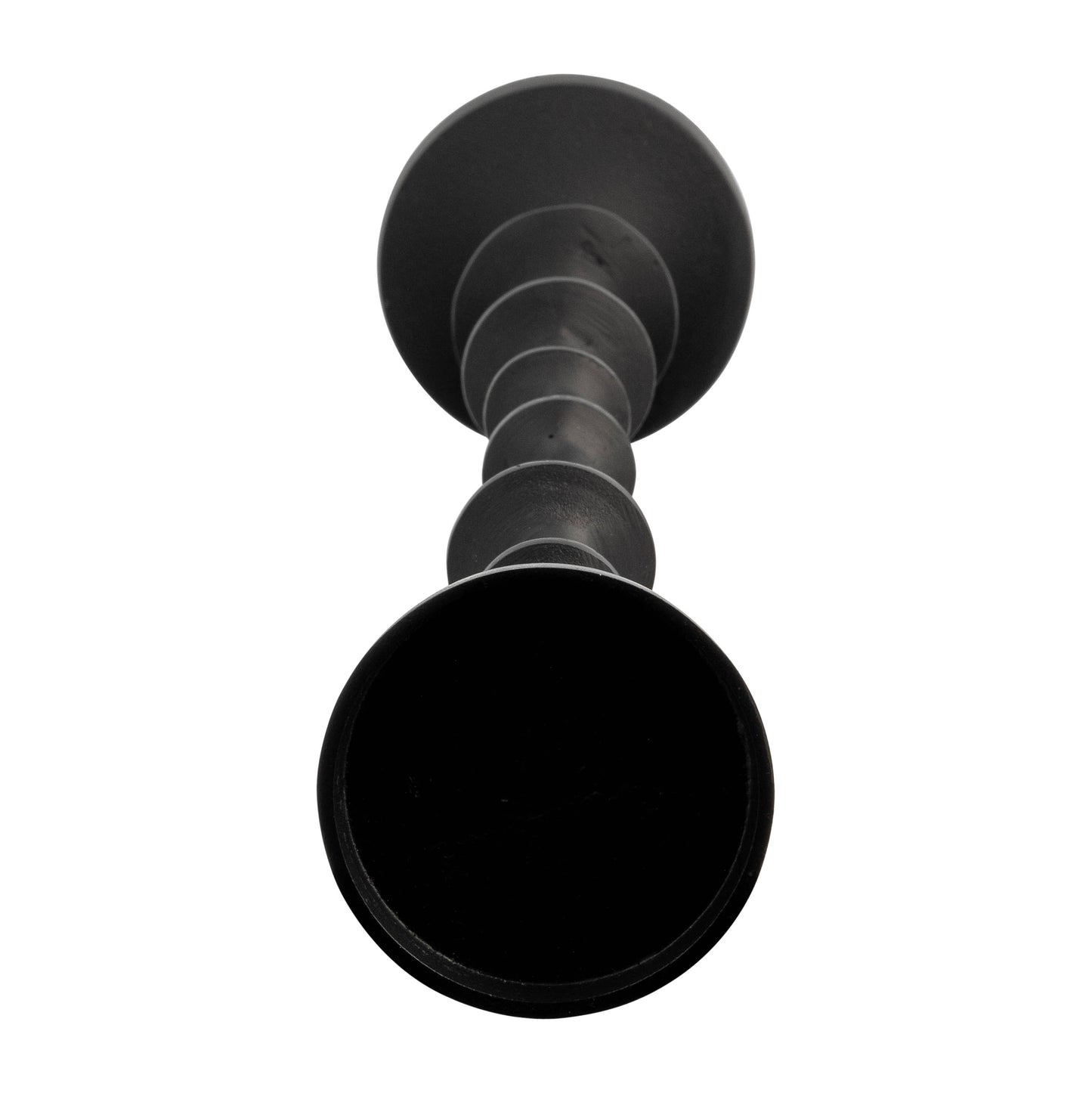 Floor Pillar Candle Holder - Black Metal Abacus, 36 in.