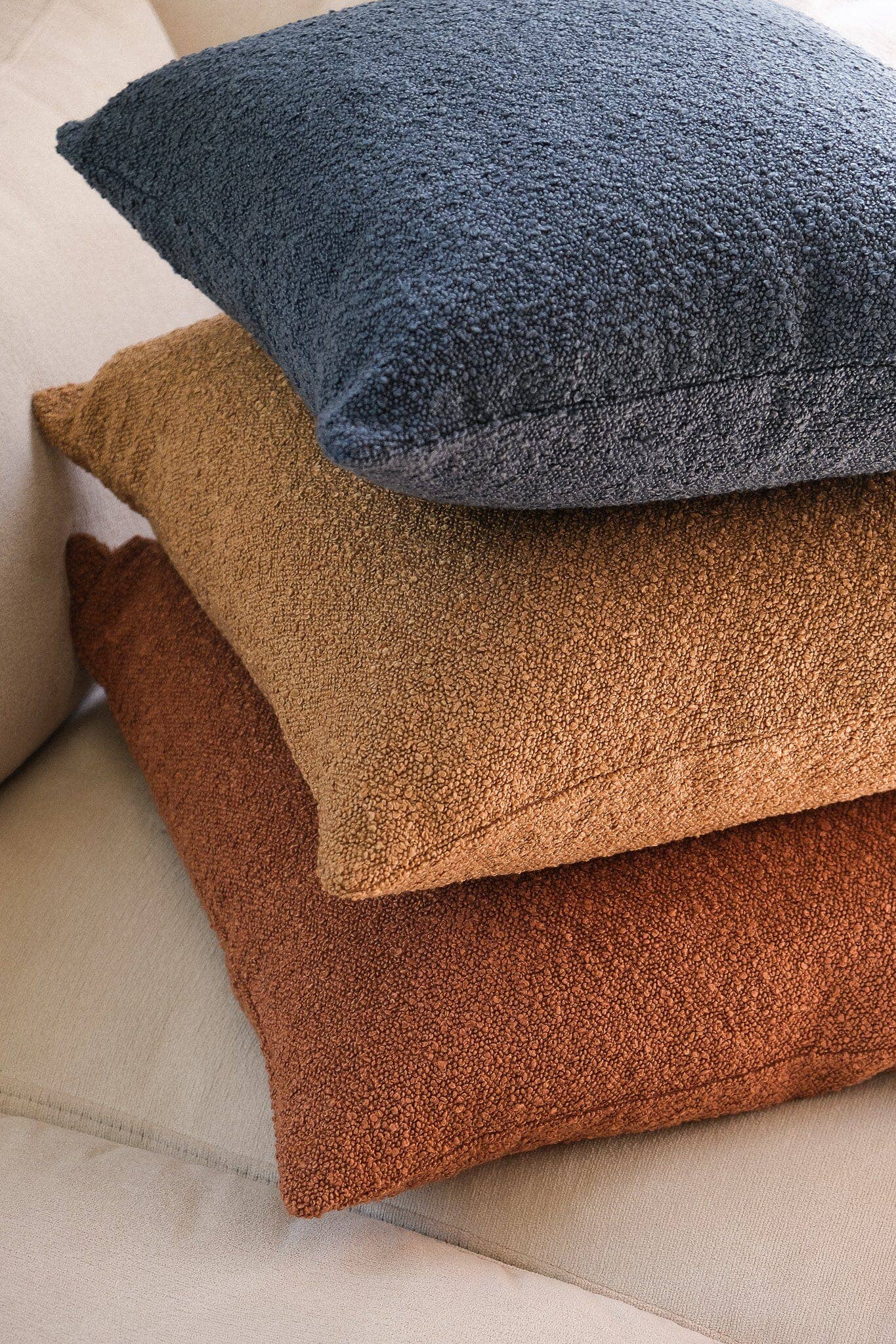 Boucle Pillow: Pumpkin