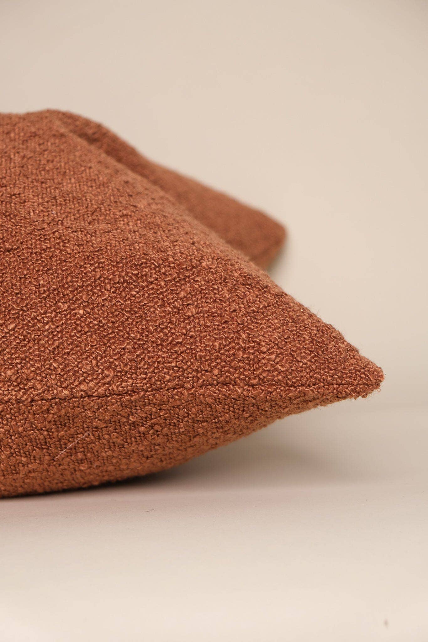 Boucle Pillow: Pumpkin